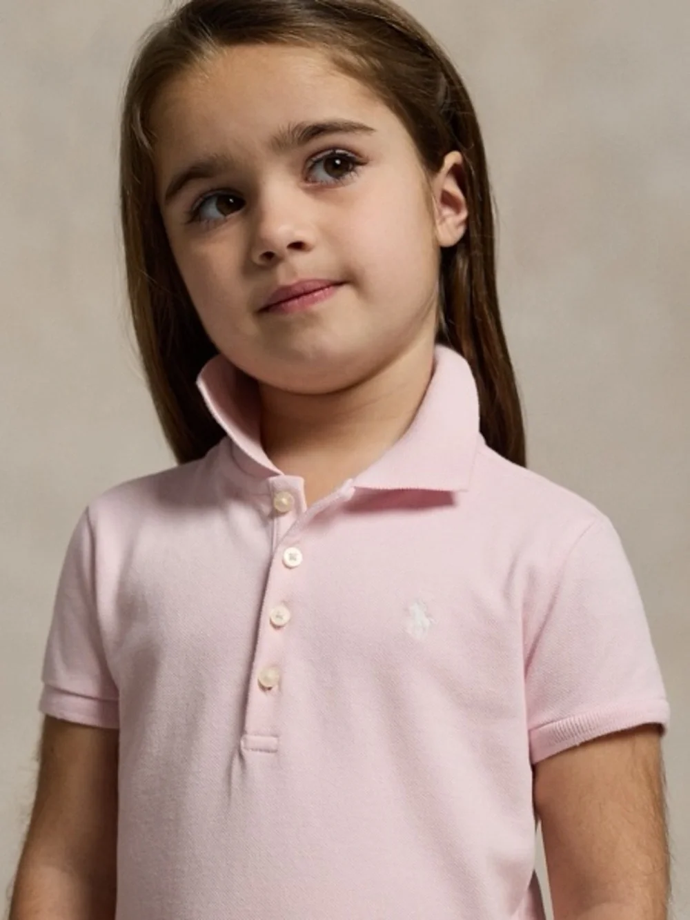 Girls Ralph Lauren Pink Polo - Size 8-10 years